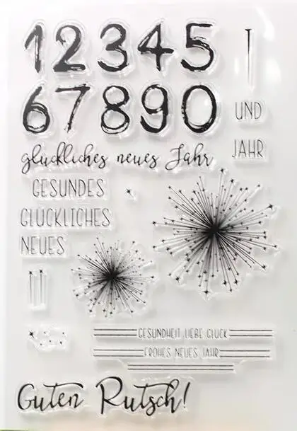 

Number Transparent Clear Stamp for DIY scrapbooking/Card Making C204
