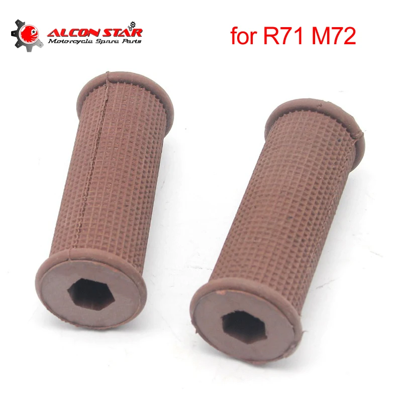Alconstar коричневые ретро педали для мотоцикла резиновые опоры ног BMW R12 R51 R71 R72
