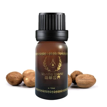 Free shopping 100% pure authentic Indonesian nutmeg essential oil 10ml D32