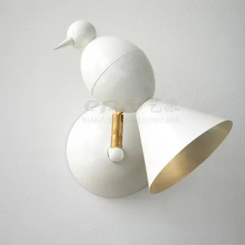

Modern bird led wall lamps Iron led lamps High-power simple 5W led lighting wall lamp bedroom corridor led Wall Lamps Z40