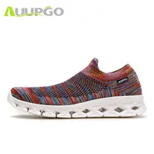 Для мужчин Для женщин дышащий светильник Вес прогулочная обувь унисекс удобная спортивная обувь слипоны тренировочные кроссовки Размеры EU35-45 D0387