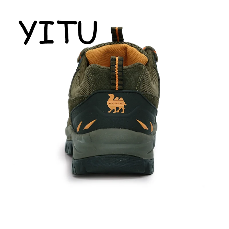 YITU треккинговые кроссовки уличная походная обувь брендовые дышащие охотничьи