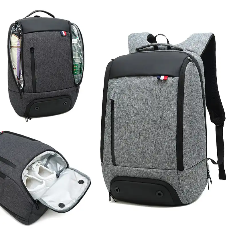 bag with shoe pocket