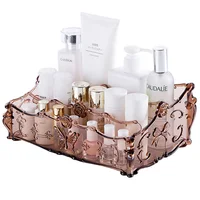MeyJig Makeup Cosmetic Storage Box Brush Lipstick Holder Desk Bathroom Organizer Large Capacity Makeup Perfumes Display Case 1