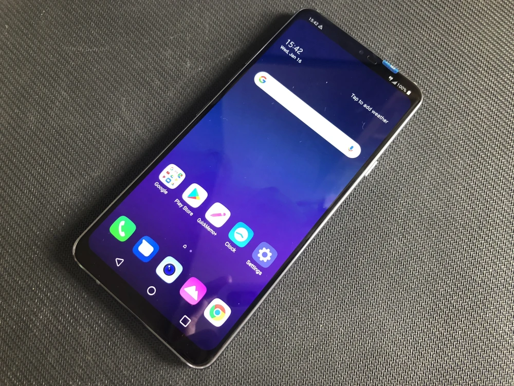 Разблокированный LG G7 ThinQ G710 LTE Android Восьмиядерный двойной 16 Мп задняя камера 2160P 6," 64G rom 4G ram NFC Android мобильный телефон