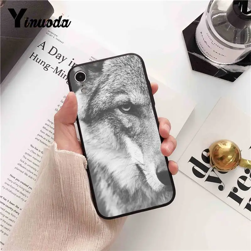 angry Animal wolf Face Pattern