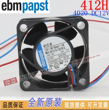 

NEW ebmpapst PAPST 412H 4020 12V 1.1W silence cooling fan