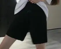black pants 2 цвета Лето корейский стиль красочные печати короткий рукав свободные футболки женская футболка femme(R11015 - Цвет: black pants