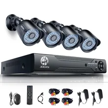 JOOAN 8CH Home Security Camera System 1080N AHD CCTV DVR 4*720P 1280TVL IR Night Vision Outdoor CCTV Vedio Surveillance DVR Kit