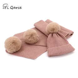 Syi Qarce 2 Pcs / Set Sombrero de Punto de Invierno Cálido con Bufanda Conjunto de Moda para Niños de Niñas Invierno al Aire Libre Mantener Conjunto Caliente Nt159-67 Syi Qarce 2 Pcs / Set Sombrero de Punto de Invierno Cálido con Bufanda Conjunto de Moda para Niños de Niñas Invierno al Aire Libre Mantener Conjunto Caliente Nt159-67