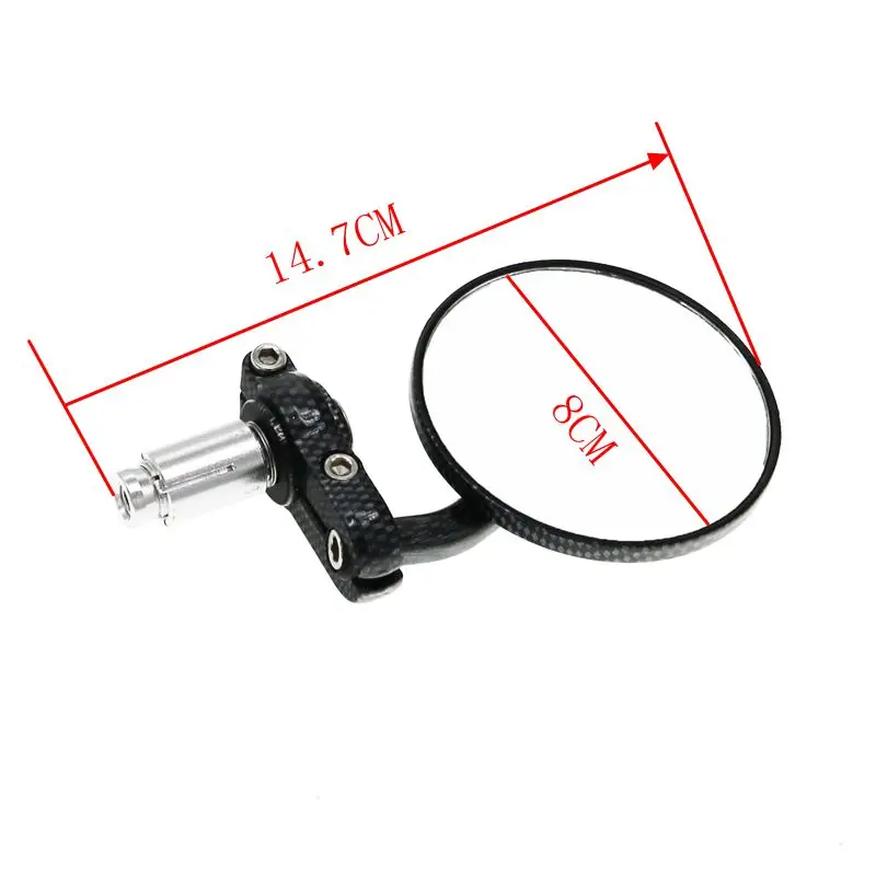 Motorcycle Mirrors Universal Aluminum 1 Pair