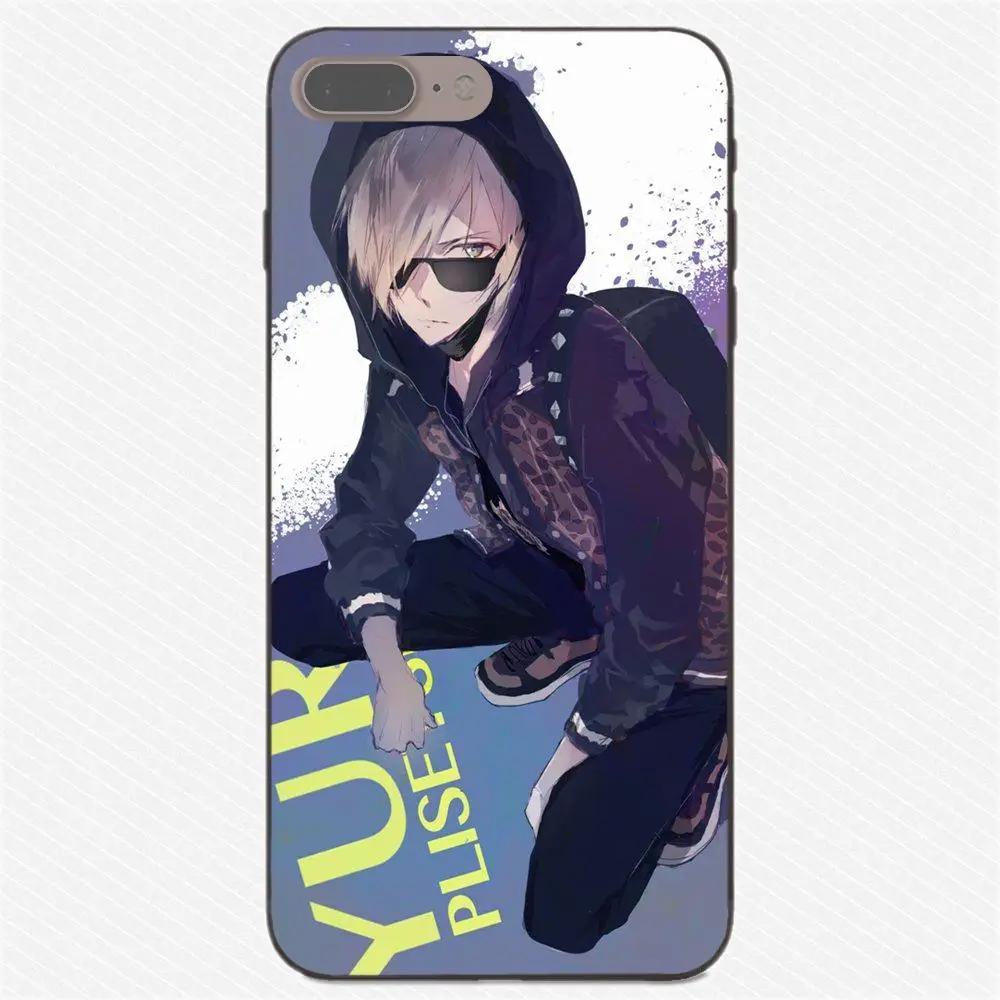 Чехлы из ТПУ для телефонов Xiaomi Redmi Note 2 3 4 4A 4X 5 5A 6 6A Plus Pro S2 Y2 Anime Skate Yuri On Ice