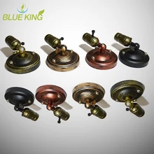 Универсальный 180 градусов Алюминиевый светодиодный E27 лампа держатель высокая термостойкость Керамический патрон для лампы с 100 мм кронштейн настенный светильник