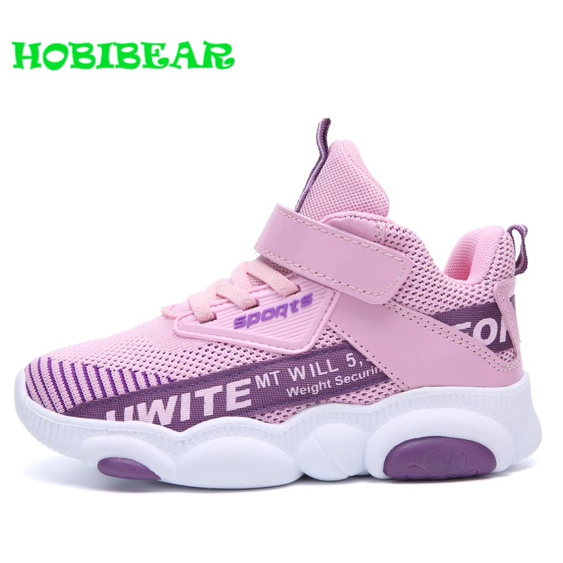 

Hot Unisex Kids Fashion Sneakers Size 31-40 Running Children Trainers knitted Breathable Kids Shoes Brand Boy Girls Running Shoe