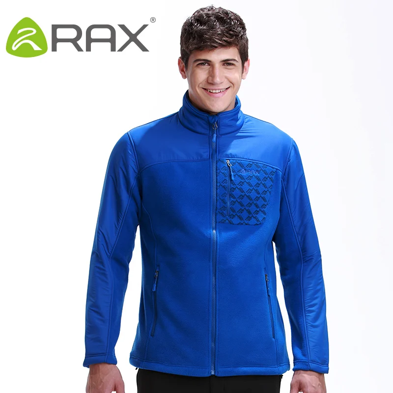 Rax Men Waterproof Windproof Jacket Women Polar Fleece  Outdoor Sports Hiking Jackets Thermal Camping Coats 43-2J053