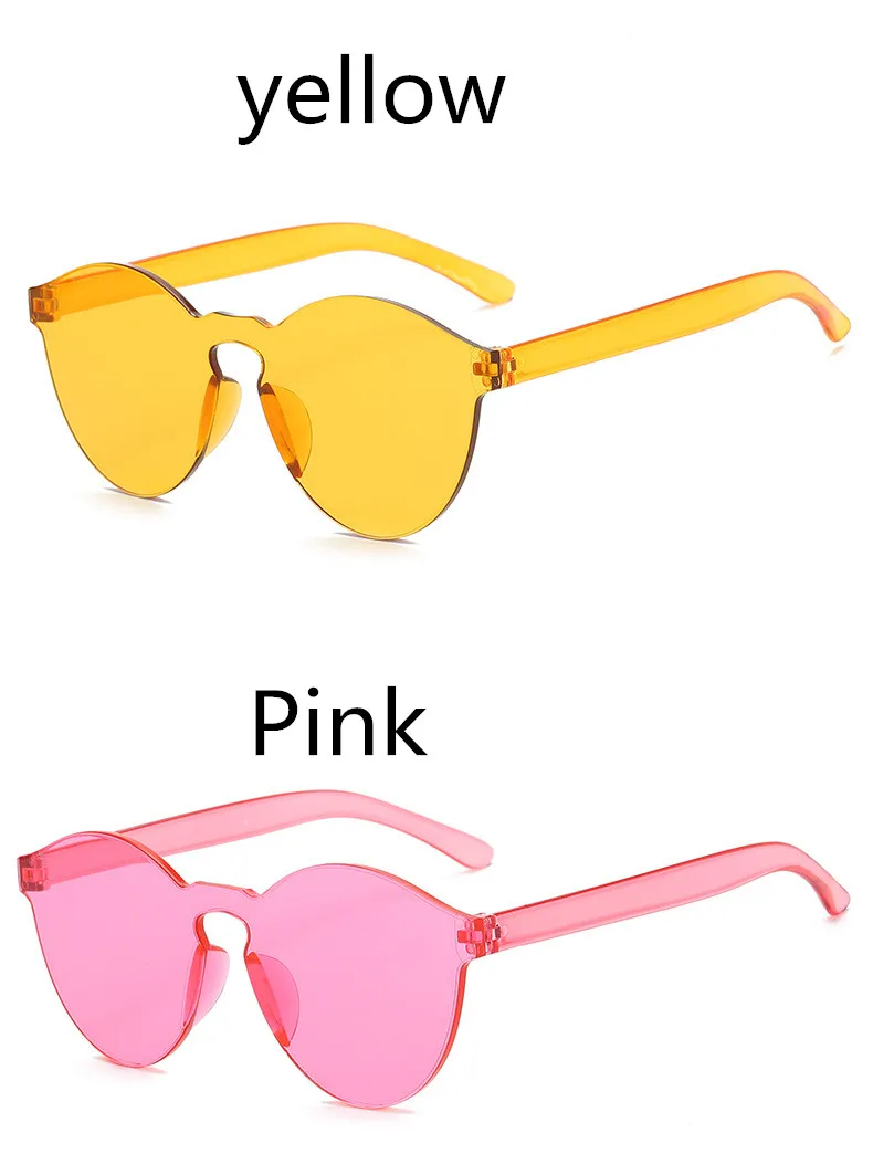 ASUOP2018 New Ladies Retro Cat Eye Fashion Glasses High-End Brand Travel Men's Transparent Sunglasses UV400 Round Color Sunglass (1)