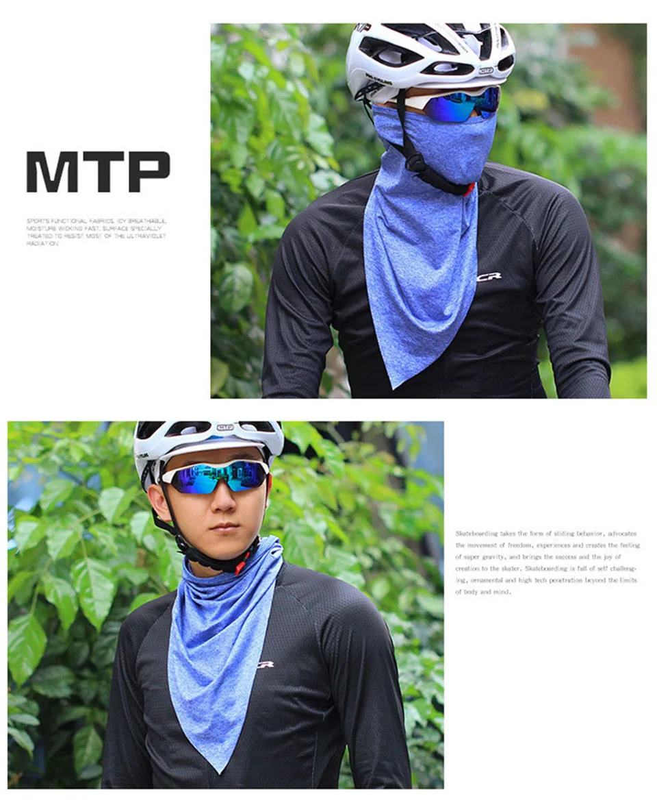 Уличные спортивные велосипедные колпачки, шарф, велосипедная бандана, велосипедное снаряжение, головные уборы, маска для езды на шее, велосипедная треугольная повязка на голову, шарф