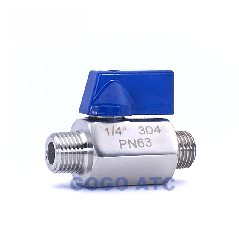 MINI ball valve SS304 316 1-4-3-8-1-2 5