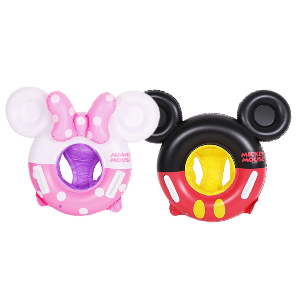 

Mickey Minnie baby floating toy swimming pool floating children inflatable swimming seat cartoon swimming ring