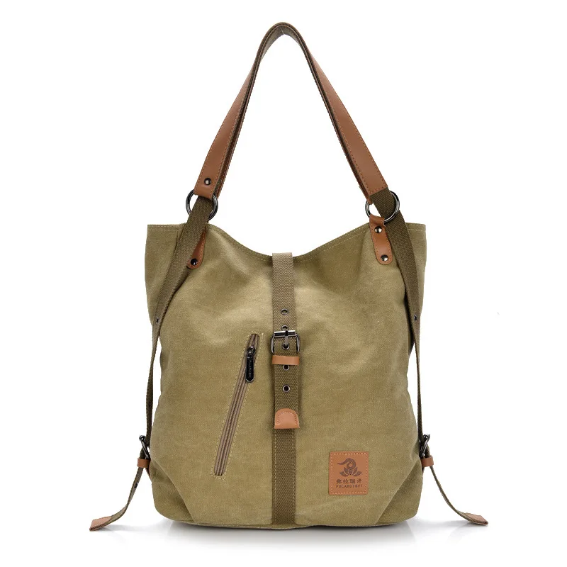 

2018 new high-end high-end women's bag fashionable leisure canvas bag women's shoulder slanting cross-bag