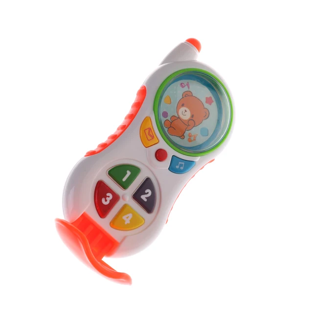 New Arrival Baby cell phone toy Educational toy promotion baby toys with sound and light Child music phone Learning Study 5