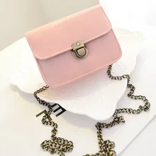 2016 hot sale candy color Lovely Girl Leather Handbag Mini Small Adjustable Messenger Bags bolsa feminina
