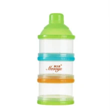 3 слоя портативный детская молочная смесь пищевой контейнер для хранения Коробка для новорожденных, для маленьких детей и детей кормления прибор младенцев вещи