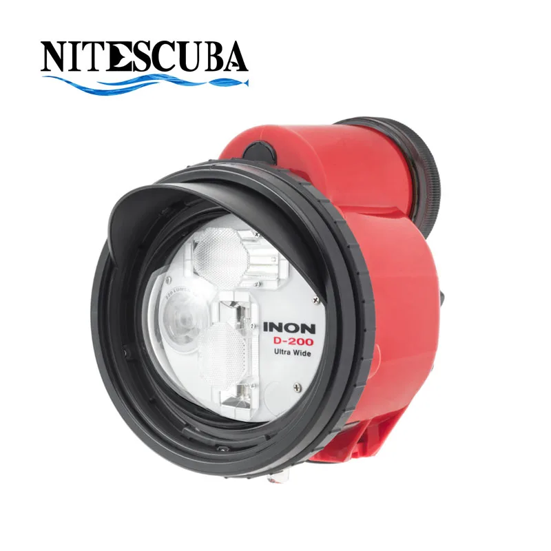 Nitescuba Дайвинг Strobe light Inon D200 дешевле некуда, водонепроницаемый Камера корпус Подводная фотосъемка оборудования - Цвет: Inon D200