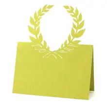 Изготовленный На Заказ лавровый венок Свадебная помолвка таблички на день рождения стойка регистрации эскорт ребенок душ место карты