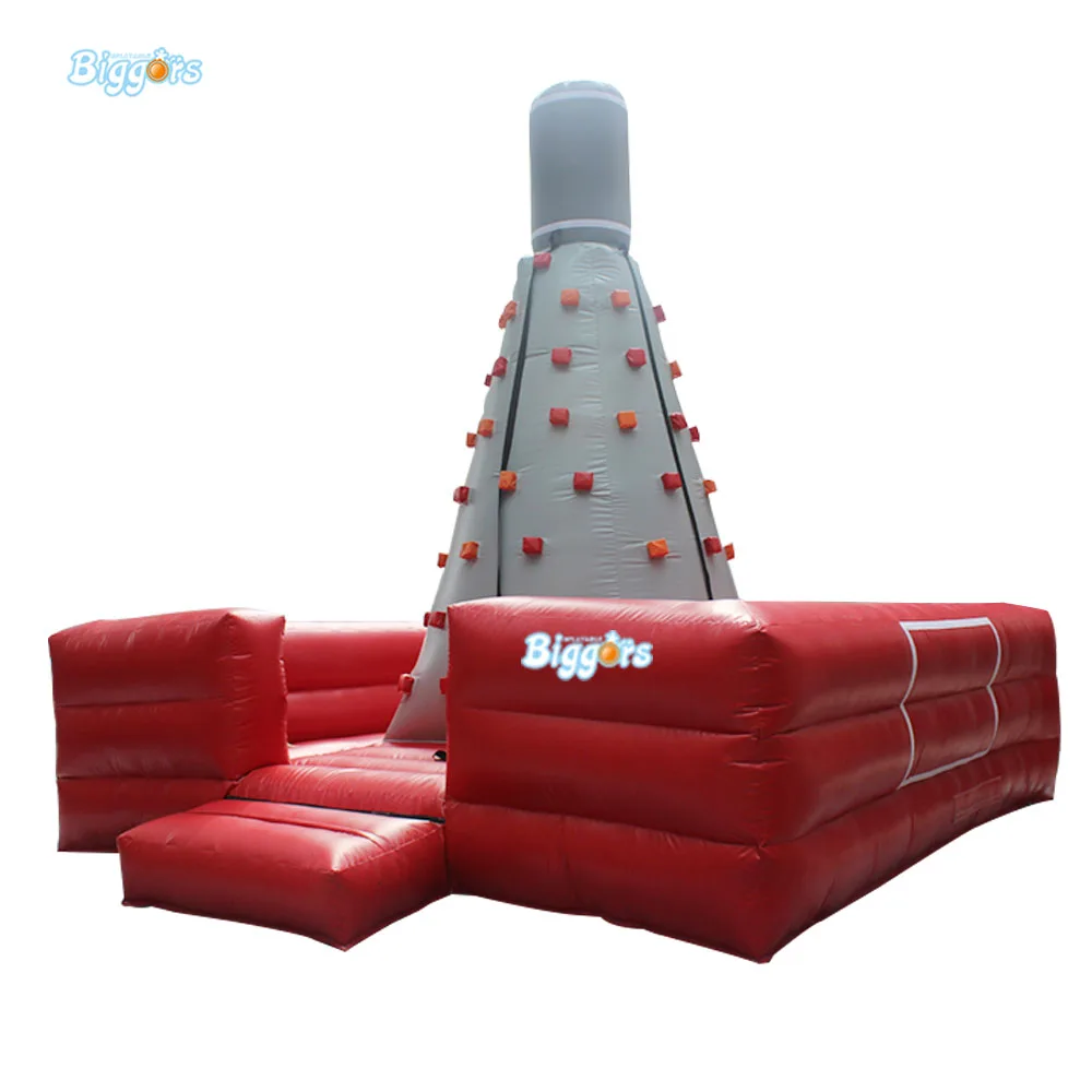 

Inflatable Biggors High Quality Inflatable Climbing Town Kids Toy Climbing Wall Games For Rental