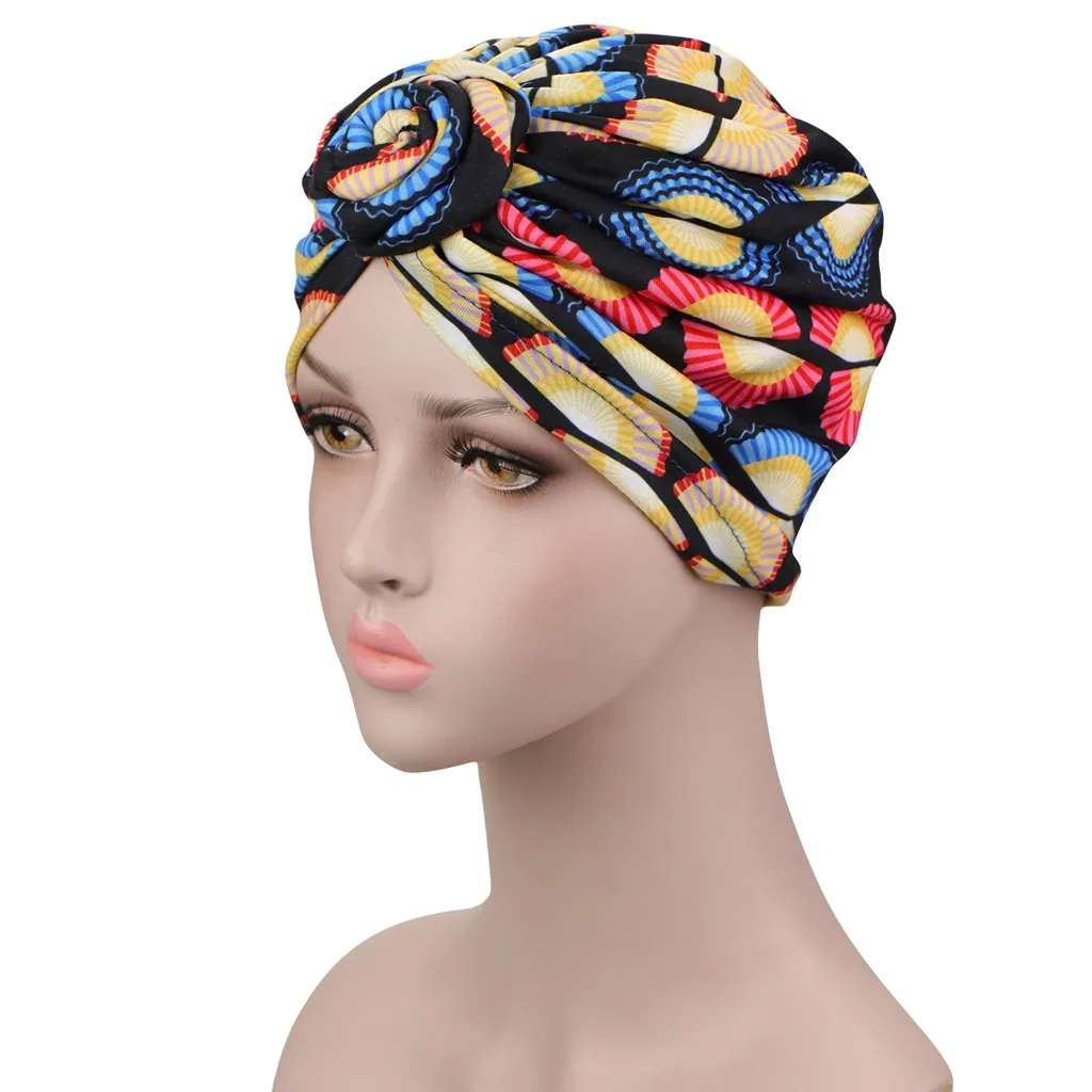 

Muslim Turban Hijab Caps Hijab Floral Print Cross Caps Muslim For Women Musulman Hijab Turban Hat Chemo Cap Head Scarf Wrap Cap