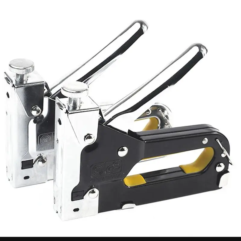 Multitool Nail Staple Gun Furniture Stapler For Wood Door Upholstery Framing Rivet Gun Kit Nailers Rivet