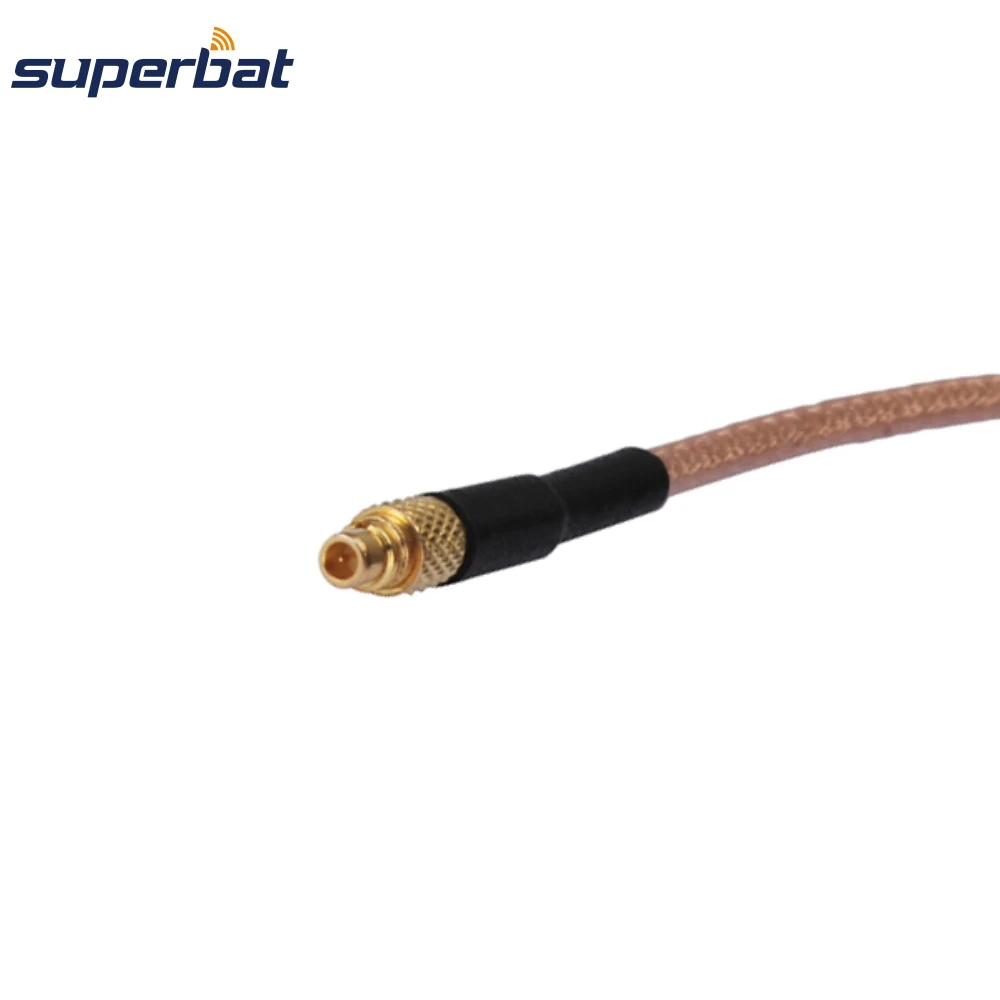 Right Angle to Straight Male Cable Jumper for GPS RF Antenna