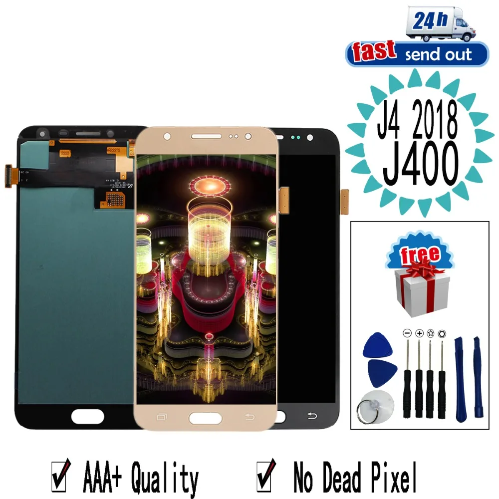 

J400 LCD For Samsung Galaxy J4 2018 J400 SM-J400 LCD Display LCD Display j400F j400DS Touch Screen Tested Digitizer Assembly