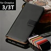 Étui à rabat en cuir rétro pour Oneplus 3 A3000 One Plus 3T A3010, étui de protection avec boucle magnétique et porte-cartes GG ► Photo 1/6
