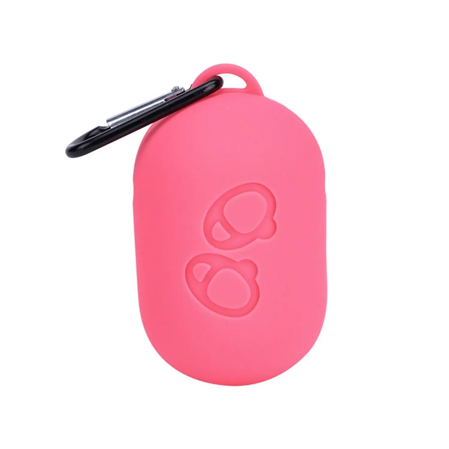 Силиконовые водостойкие защитные Bluetooth беспроводные наушники для наушников Обложка, кожаный чехол для samsung gear Icon X зарядная коробка - Цвет: Pink
