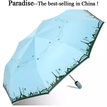 

Automatic Umbrella For Women Folding Fashion Brand Chinease Quality Paraguas Girl Parasol Sun Windproof Boy Rain Umbrellas