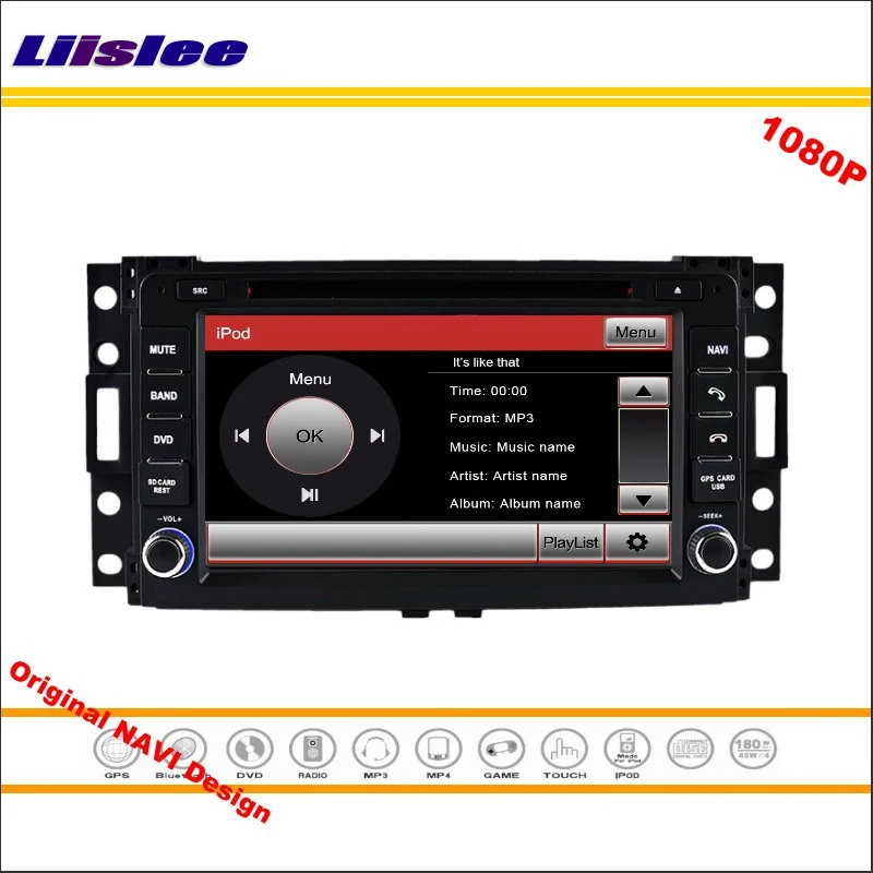 

Liislee For Hummer H3 2006~2009 Car Stereo Radio CD DVD Player GPS Navi Navigation 1080P HD Screen System Original NAVI Design