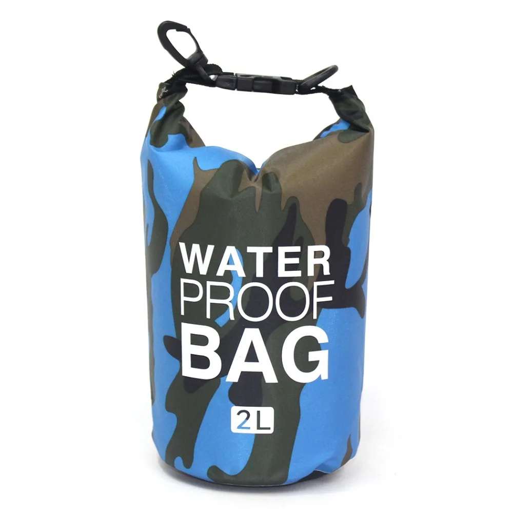 Camouflage Waterproof Dry Bag 2L 5L 10L 15L 20L 30L Rafting Drifting Canoe Travel Kit Pouch Storage Bag  (5)