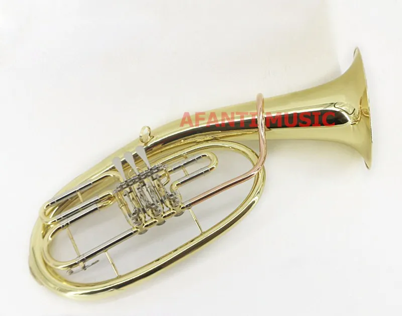 Afanti Music Bb tone / Yellow Brass / Gold Lacquer Baritone (BAR-109)