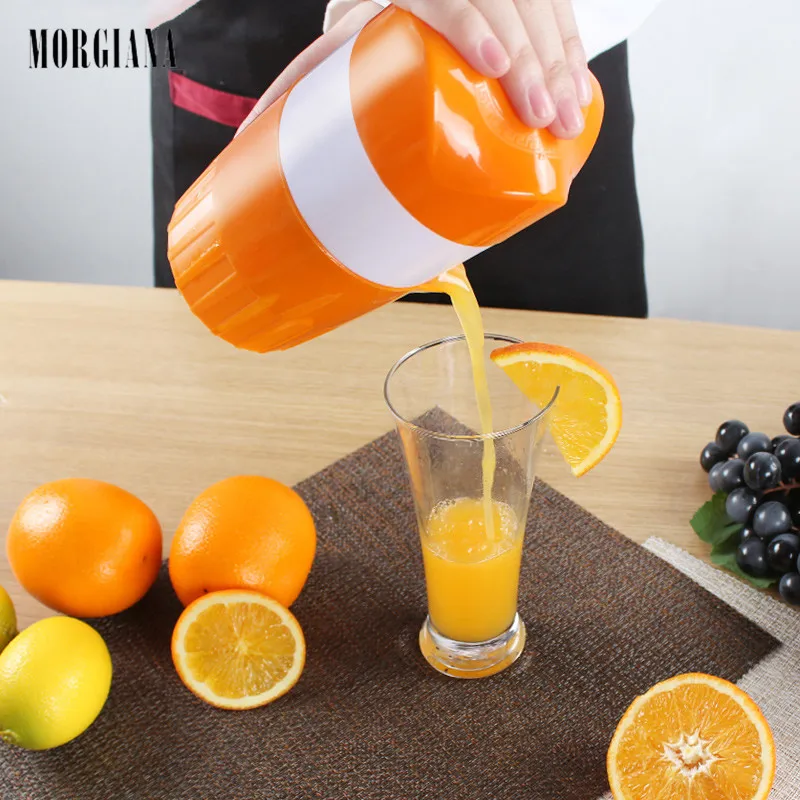 MORHIANA Plastic Fruit Squeezers Orange Juicer Plastic Hand Manual