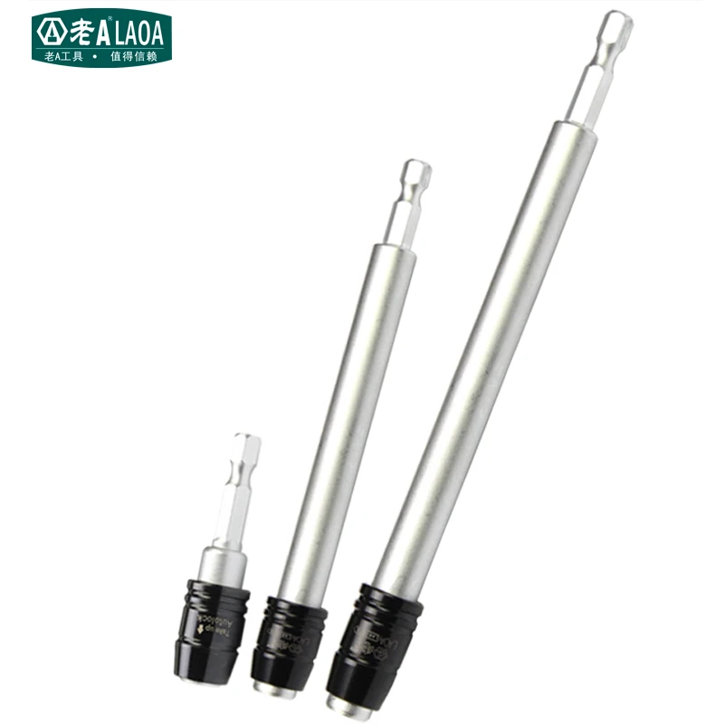 LAOA High Quality Electric Screwdriver Extension rod 60MM,150MM,300MM