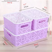 Полый ящик для хранения нижнего белья, пластиковый ящик для отделки, домашний бюстгальтер, коробка для нижнего белья