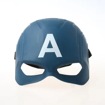 

New Captain America Maskss Movie Cosplay Costume Props Halloween Superhero PVC Masks Collectible Wholesale