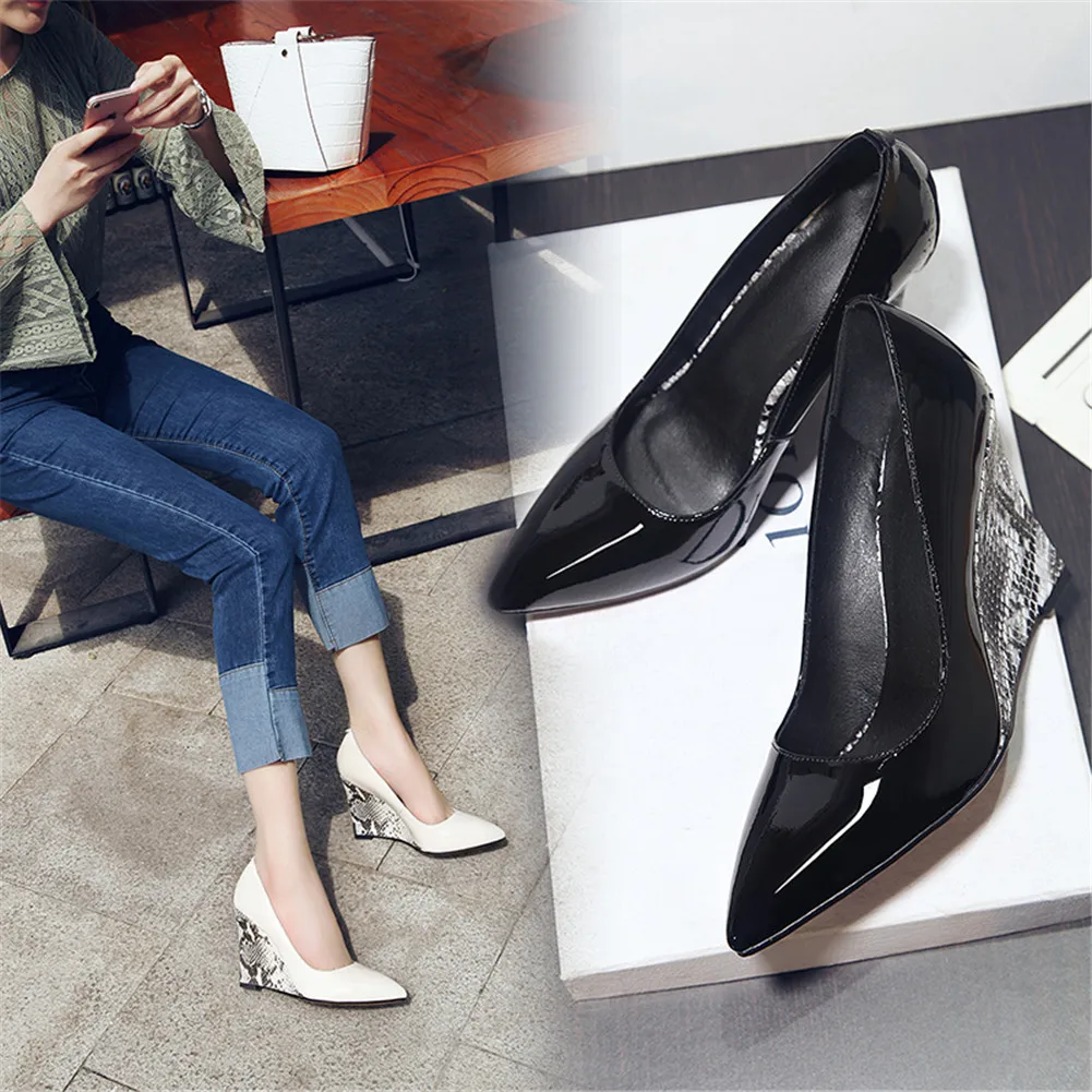 

JOUIR TALONS Summer New Women Casual Pointed Toe High Heels Party Office Female Pumps For Ladies High Quality