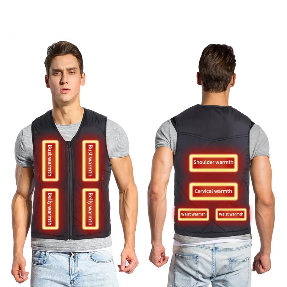 jaqueta com aquecedor