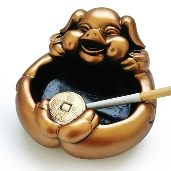 

Creative Funny Resin Ashtray Animal Figure Craft Home Decoration Home Ornaments Decorations Bar Decoration Smoking