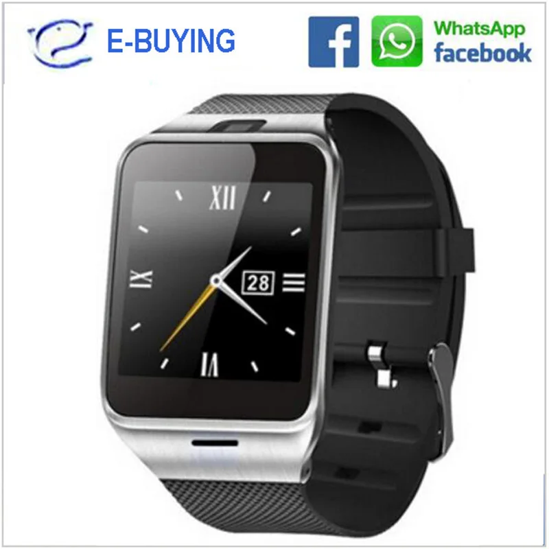 2017 gv18 bluetooth smart watch smartwatch android wirstwatch поддержки NFC для iphone и смартфонов ПК DZ09 GT08 |
