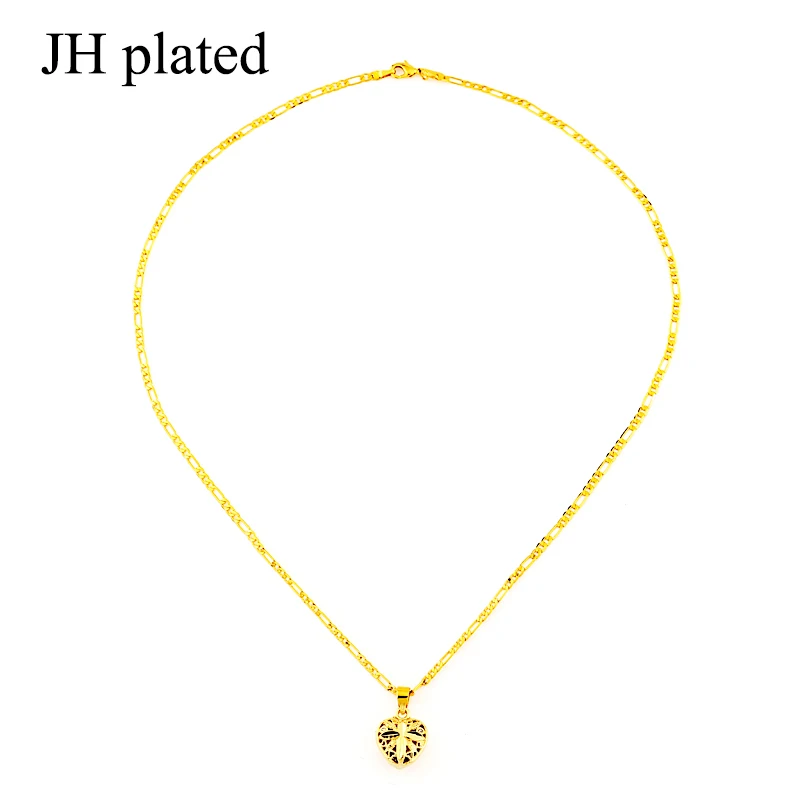 JHplated четыре дизайна модные ювелирные изделия подвеска ожерелье Золотая Аравия