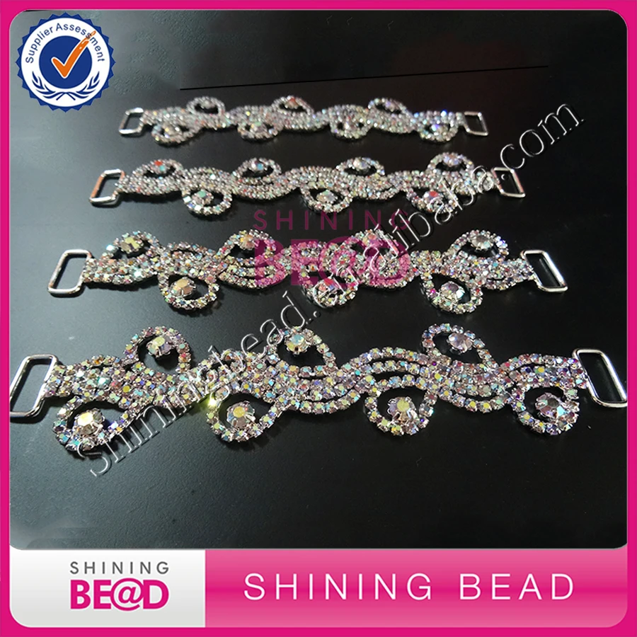 silver flower bikini connecotor 2